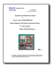 KNB1 brushless exciter manual